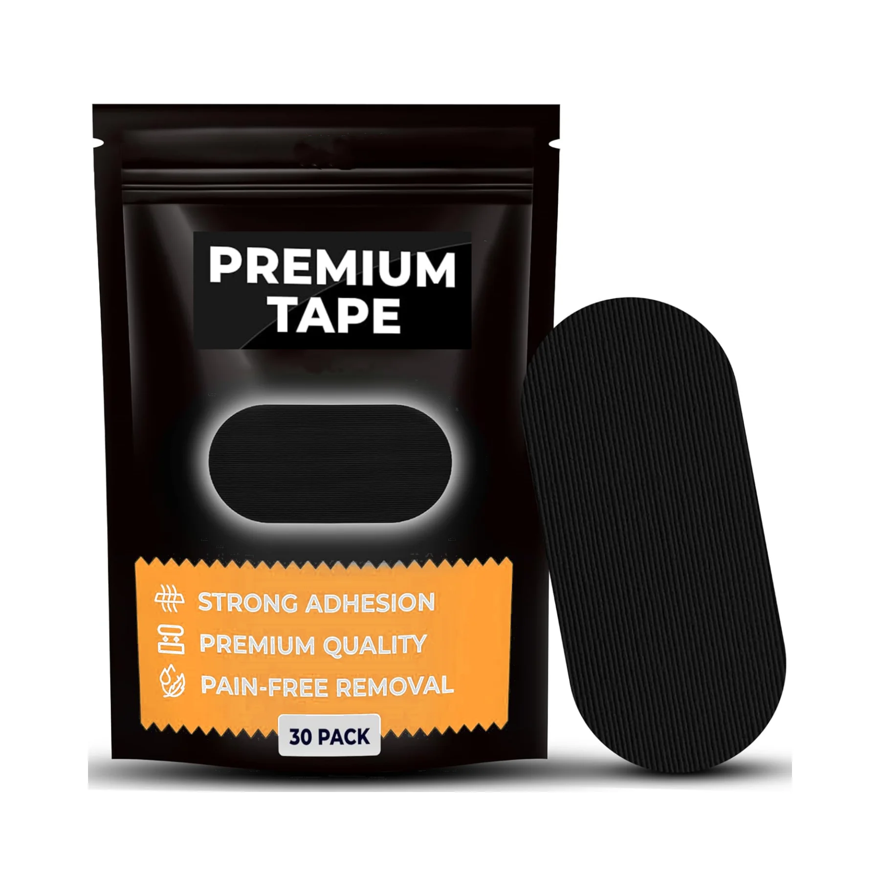 30 Strips-1 Month Premium Mouth Tape, Promotes Nose Breathing Mouth Strip for Sleep Pain Free Removal Gentle On Skin