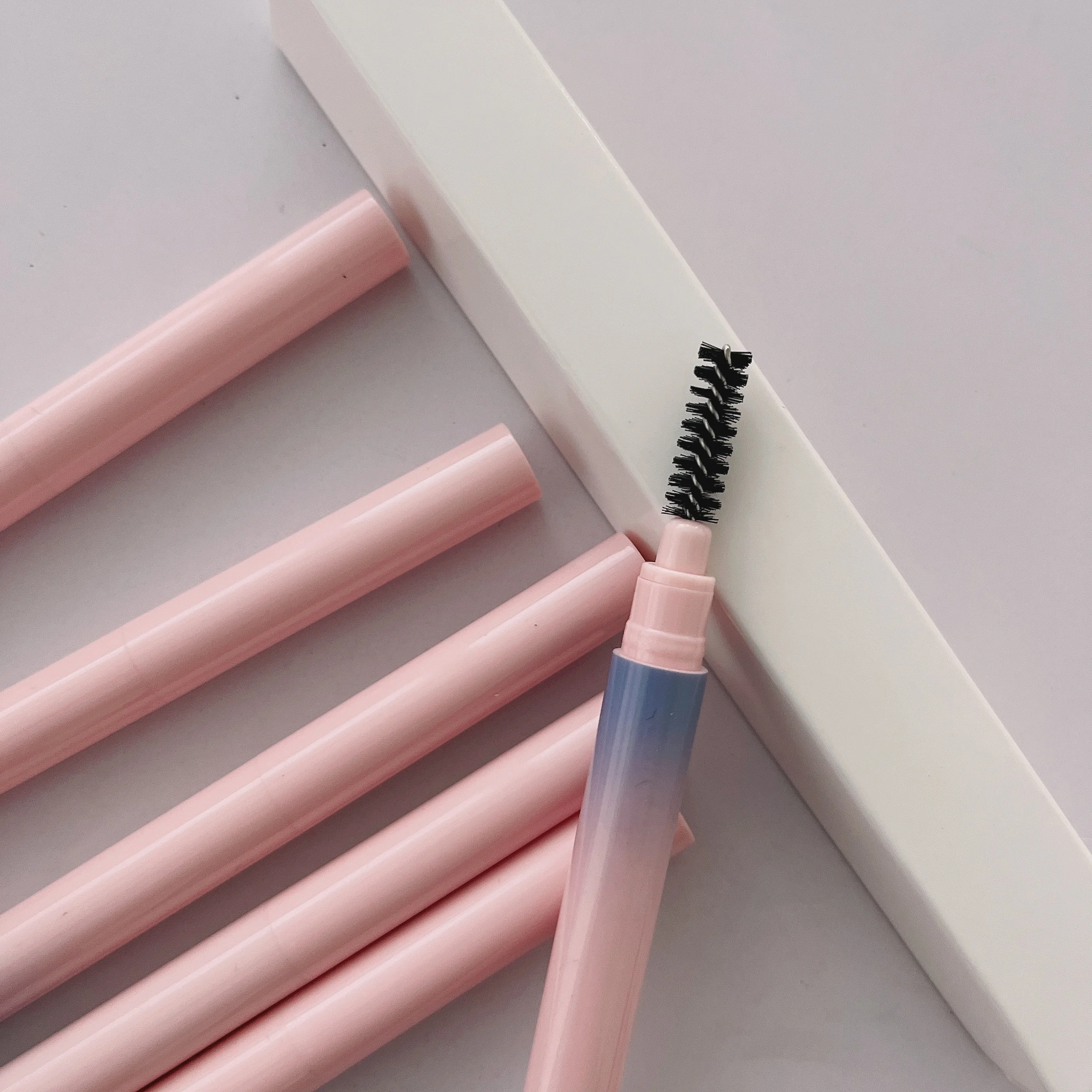 High Quality Eyebrow Pen With Brush Private Label Waterproof Long Lasting 2 in 1 Eyebrow Pencil
