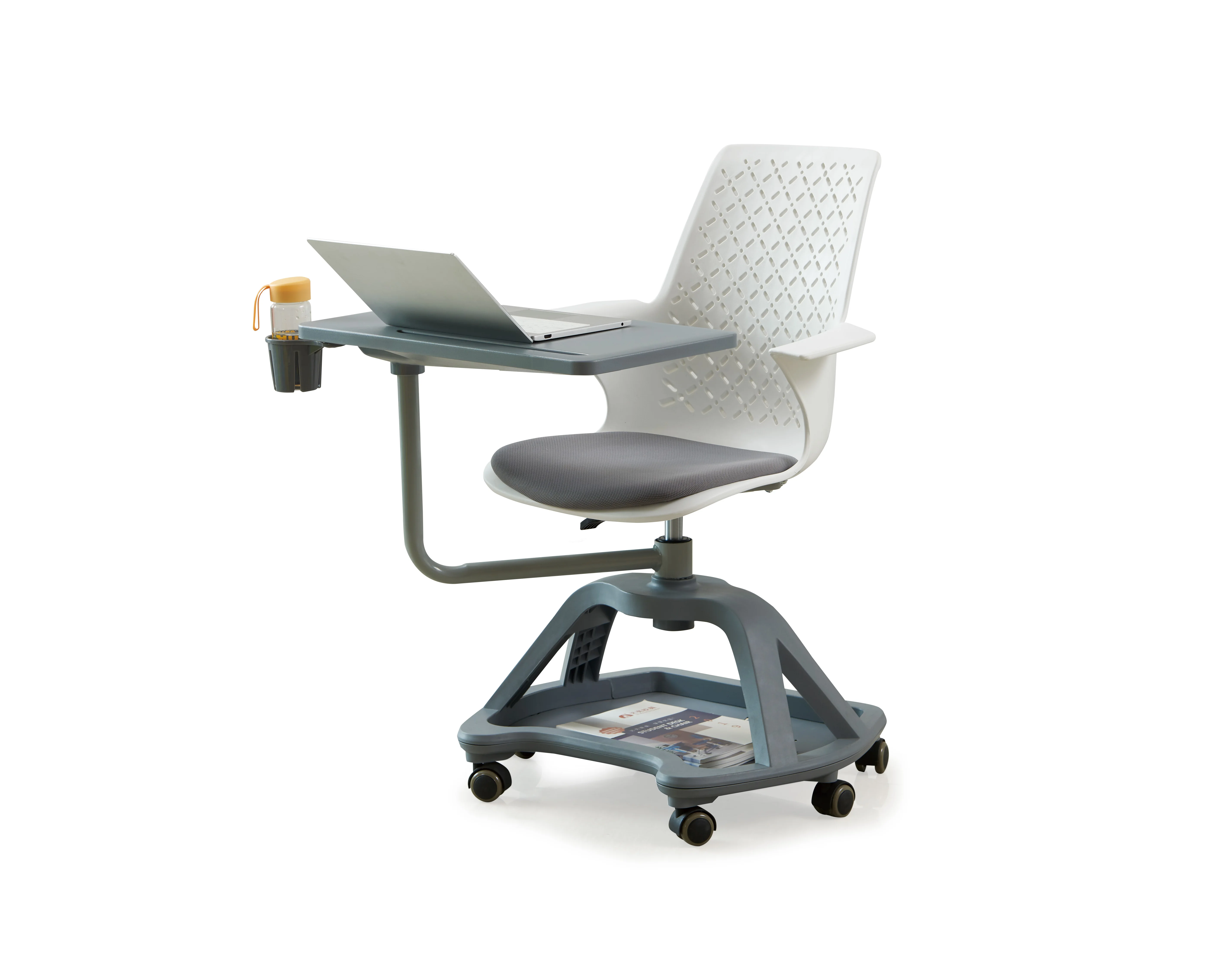 2023 Modern School Chair Popular Student Chair with Writing Desk Adjustable School Chair