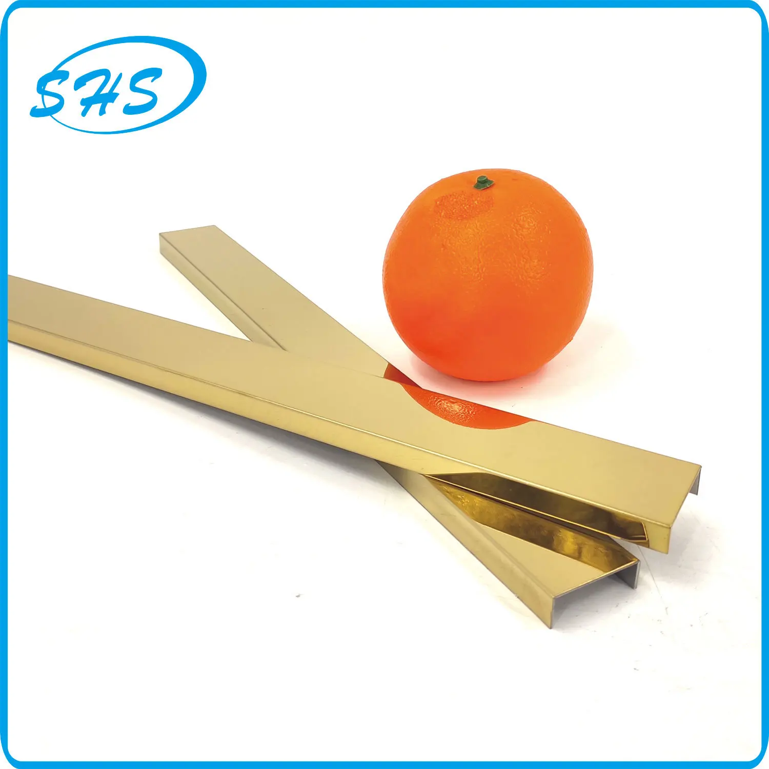 Ss 304 316 slot groove U Profile tube or pipe with mirror for indoor outdoor glass handrail railing U channel glass railing