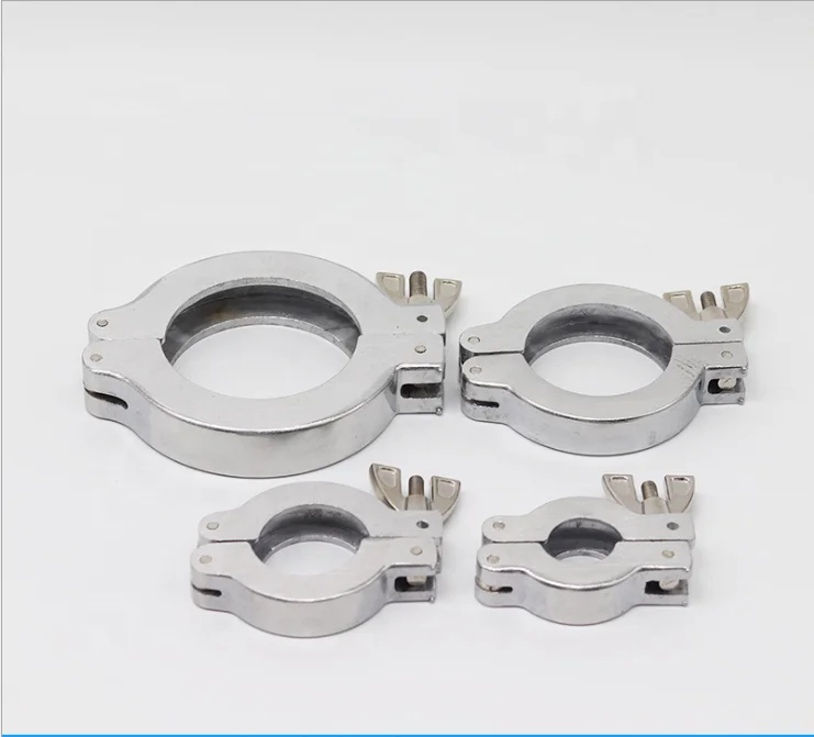 Stainless Steel KF Vacuum Clamp, High quality Aluminum Clamp