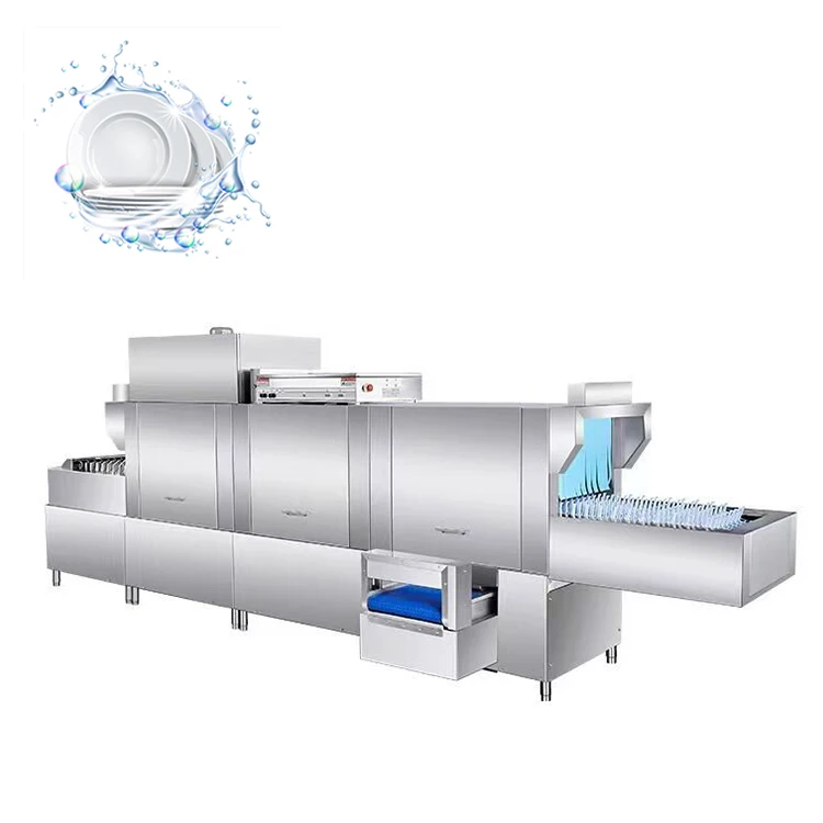 Commercial Large Automatic Smart Dishwasher Machine Industrial Dish Conveyor Washing Machine