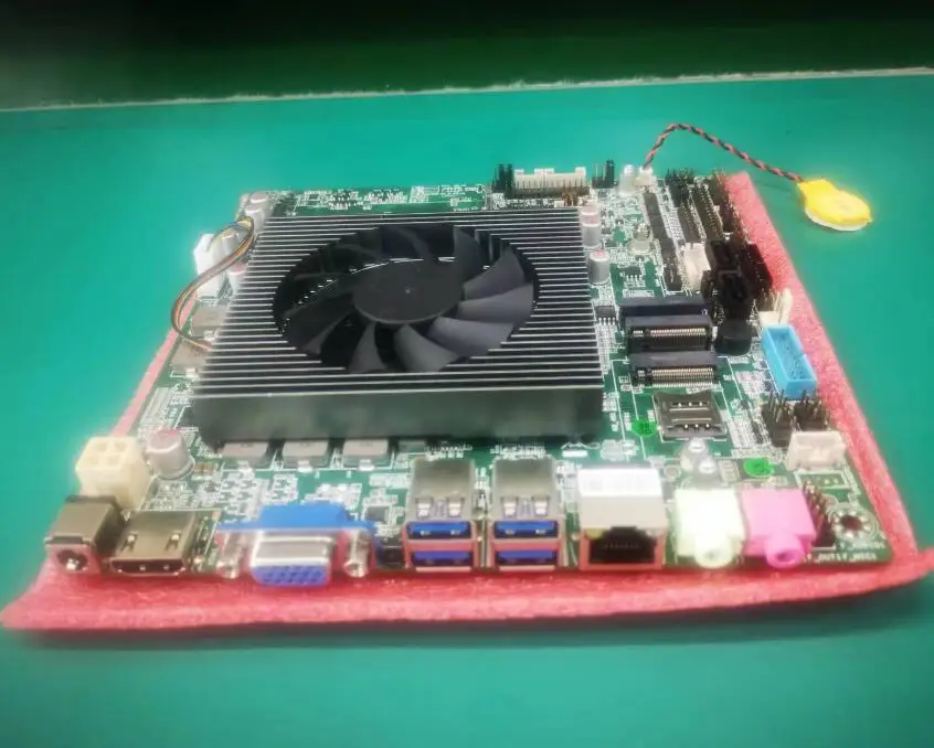 Sharerdp Hot Selling 170*170mm X86 DDR3 DDR4 RAM mini itx Desktop Computer Motherboard Mini PC with 12V DC