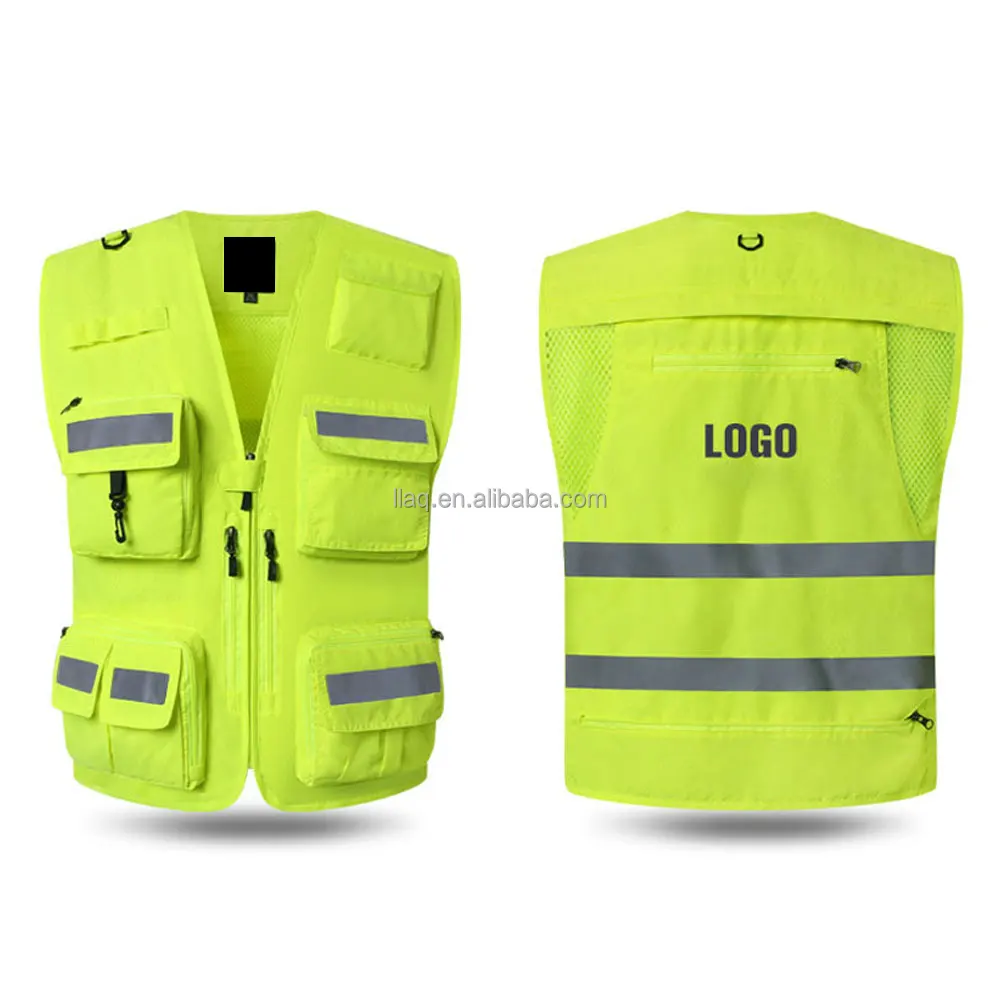 Xinliangli stock lots safety vest constructionhi vis vest with logo  safty vest
