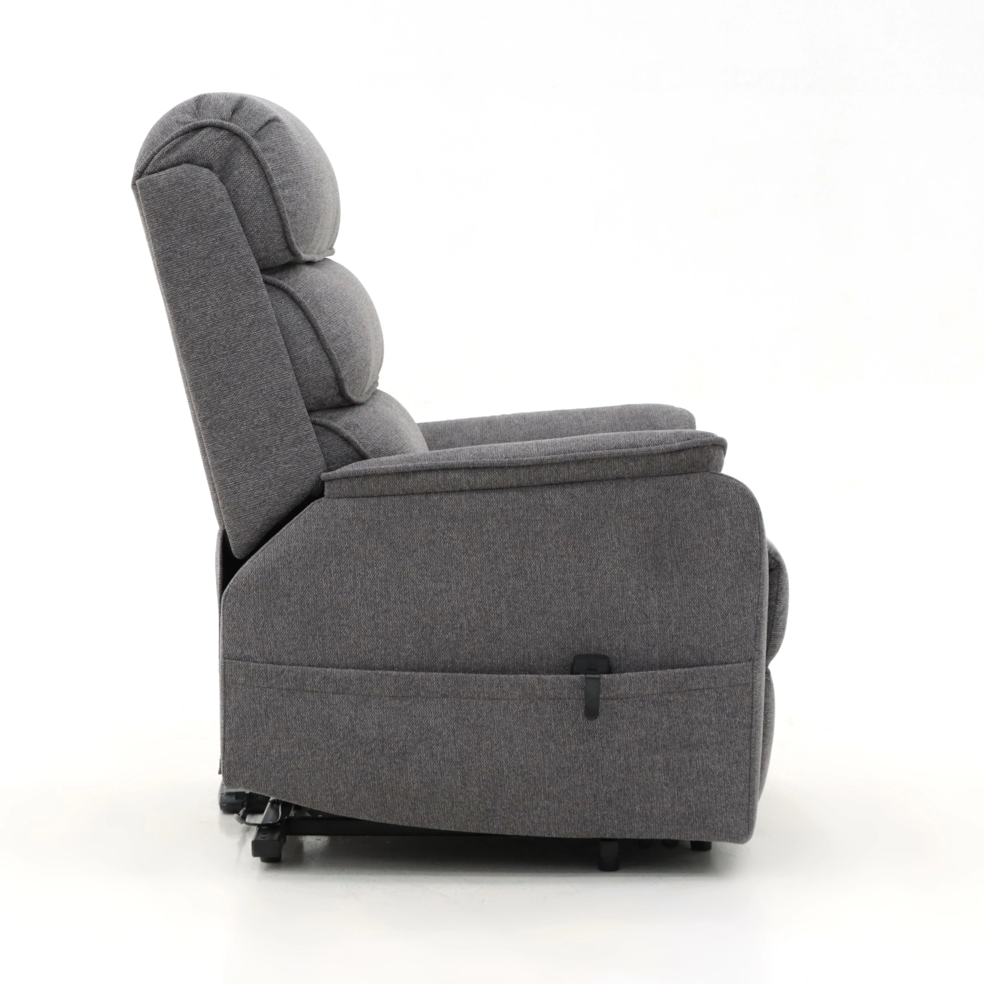 Geeksofa Lazy Boy Riser Recliner Leather Massage And Heating Electric Power Lift Chair  Microfiber Fabric Seat For Living Room