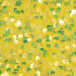 100 % Polyester Foam Fabric Iridescent Sequin Embroidery Sequin Fabric For Garment