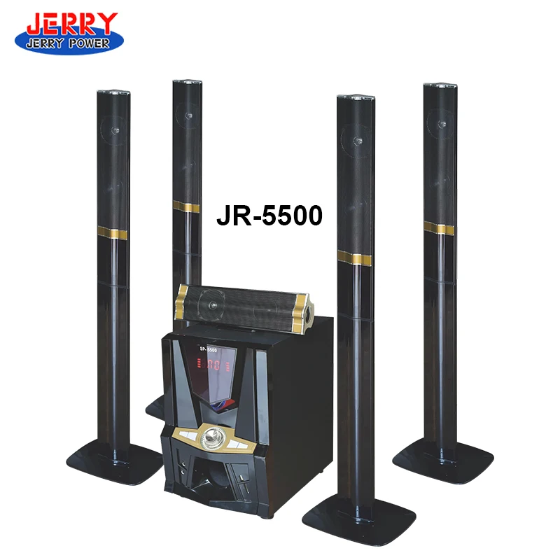 
JERRY 5.1 Home Theater Speaker System Sound Bar for TV and Home Theatre Wireless Blue tooth Speakers 