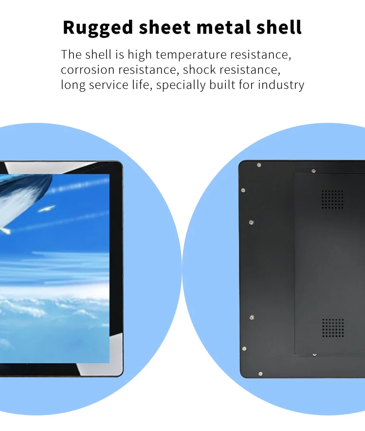 Factory Custom 21.5 HDMI Monitor TFT-LCD Industrial POS Touch Screen Monitor USB VGA industrial monitor