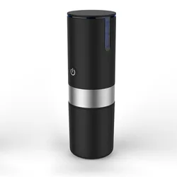 Custom Portable Mini capsule Bean To Cup Coffee Maker Machine Automatic Grinder Electric USB Milk Frother Foam Maker