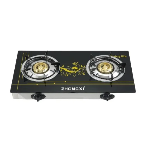 Кения COC газовая плита Авто зажигание набор CKD SKD две горелки газовая плита