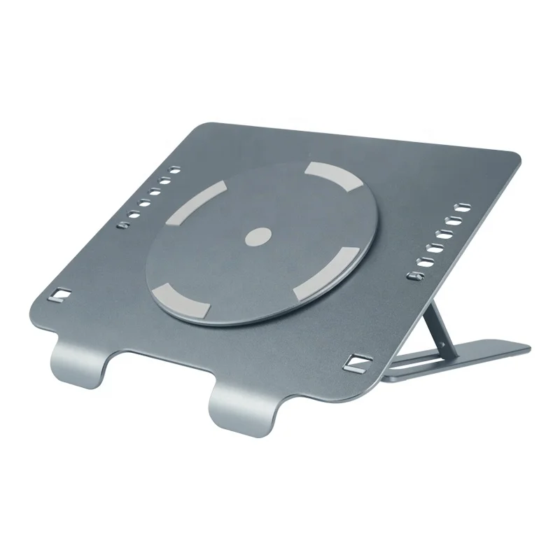 Алюминиевая Складная подставка для ноутбука регулируемая высота компьютерные столы