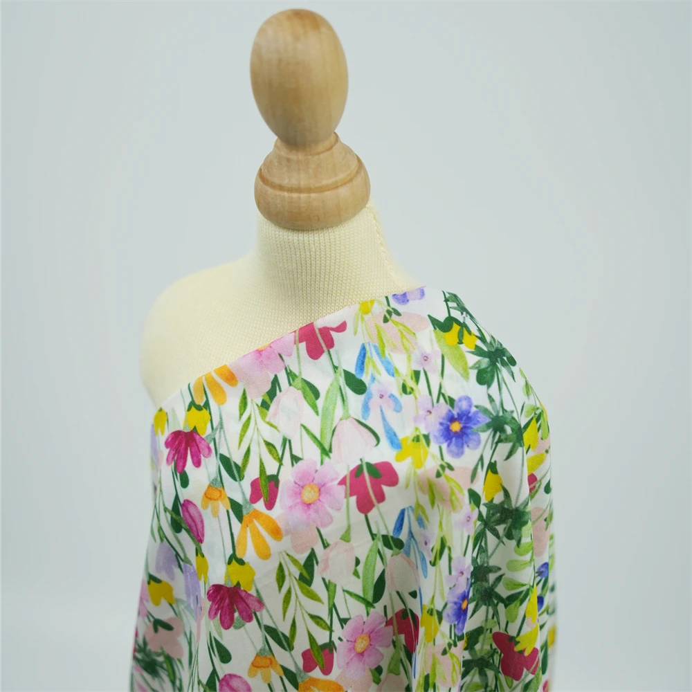 2024 new designs digital tana Printed liberty cotton 100% Cotton Fabric Prices lawn for liberty style dress