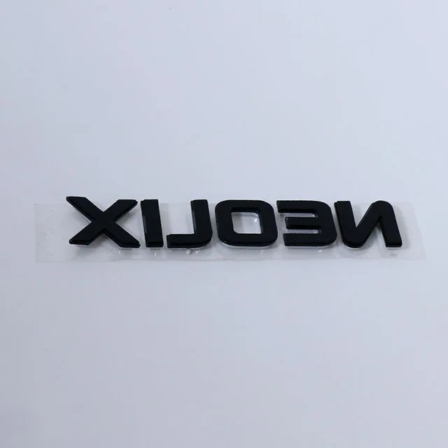 Hot sale custom Abs chrome car emblem badge plastic car logo sticker