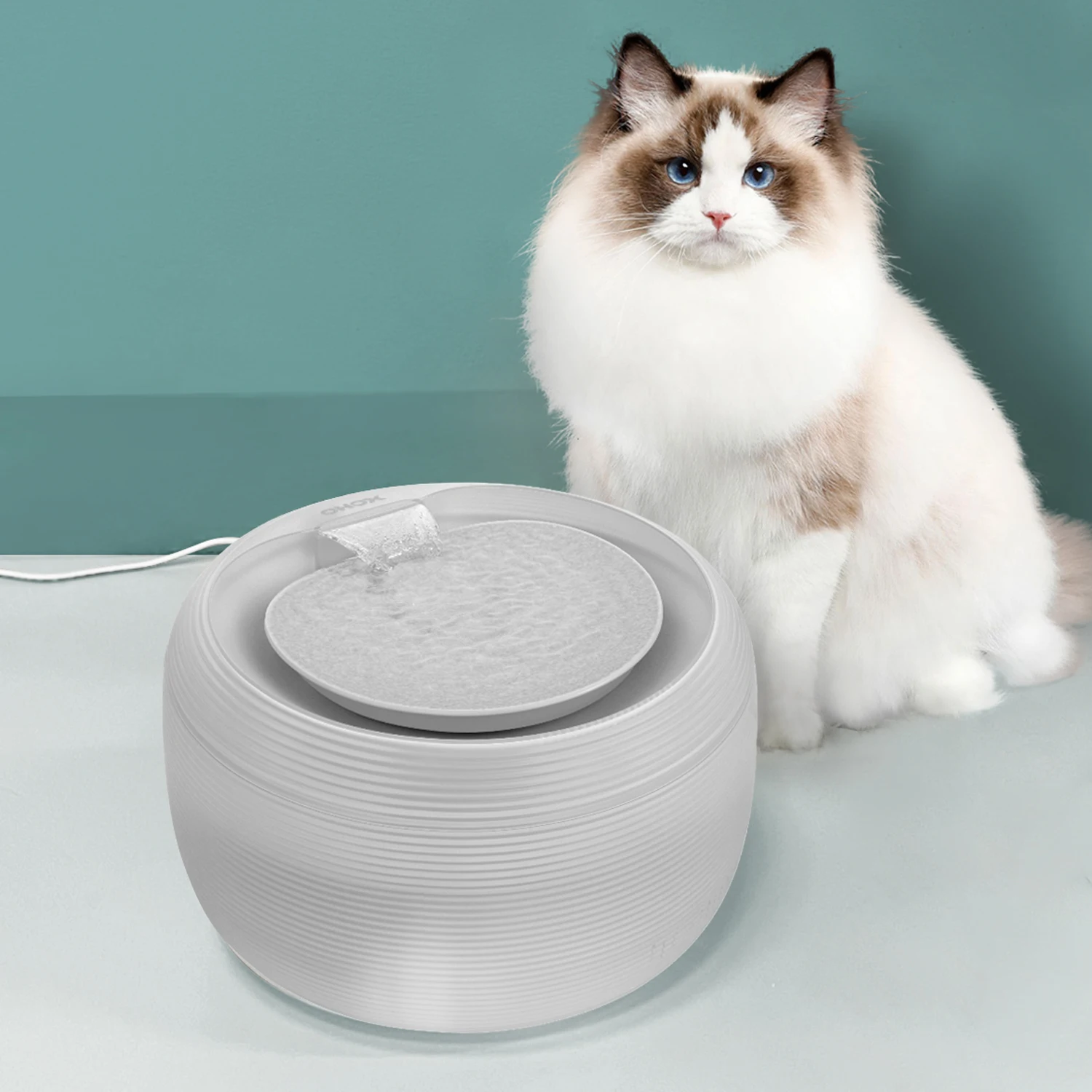 2023 Online Automatic Electric Pet Smart Drink Fountain Cat Water Filter Drinking Water Dispenser Fountain For Pets Dog Cats