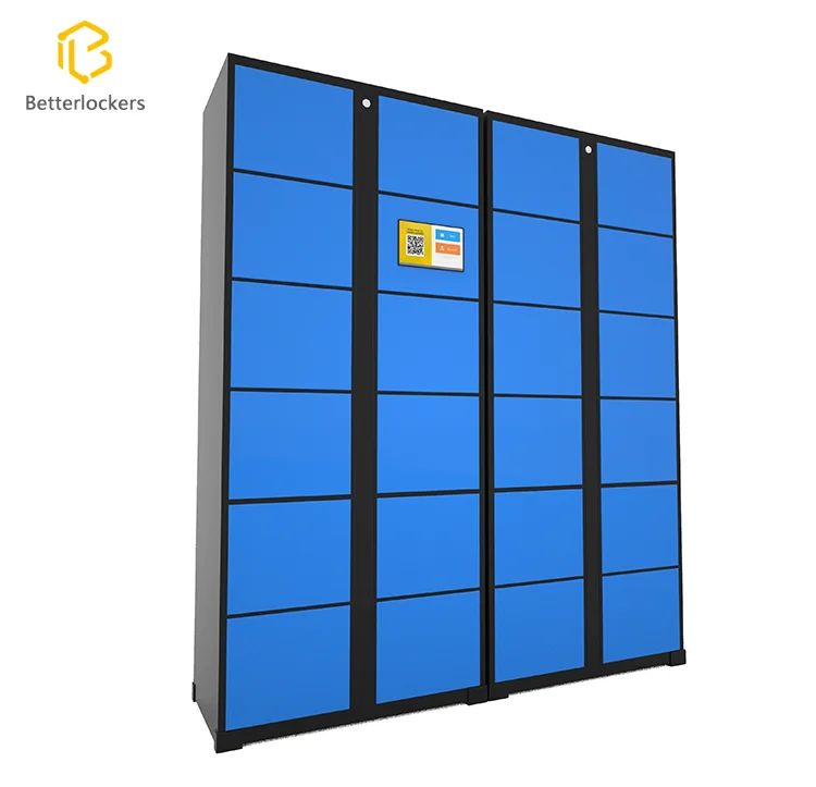 self-service electronic storage locker outdoor waterproof barcode face recognition intelligent cabinet
