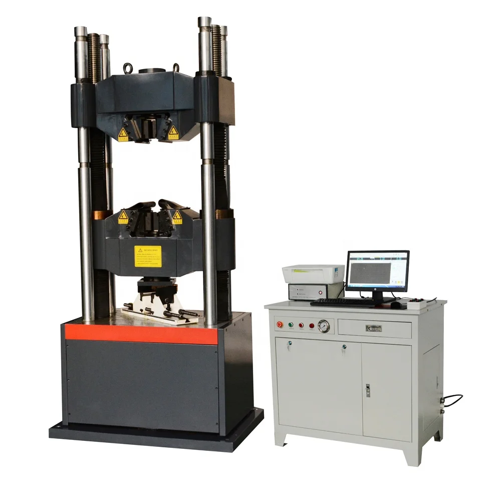  100 тонн Гидравлическая Универсальная испытательная машина с четырьмя колоннами для испытания на прочность болтов винтов