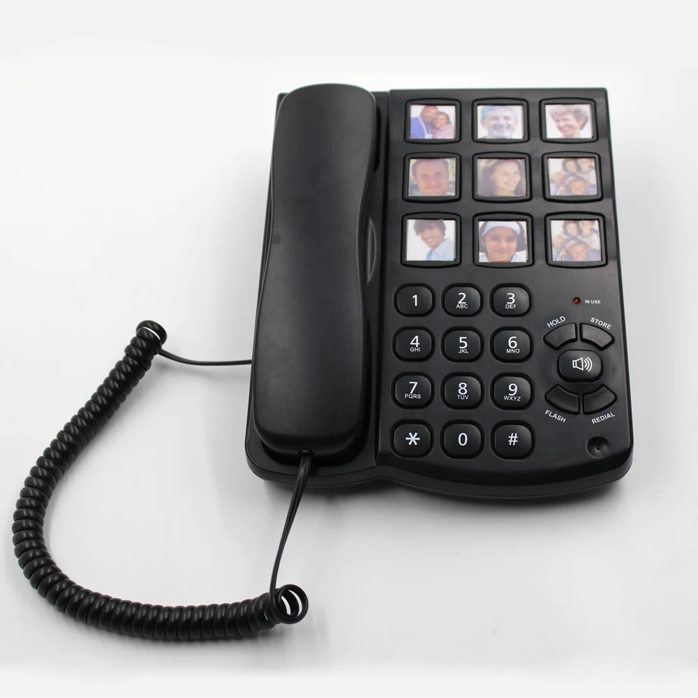 cheap corded telephone for one piece  telephone for old people  retractable telephone handset cord