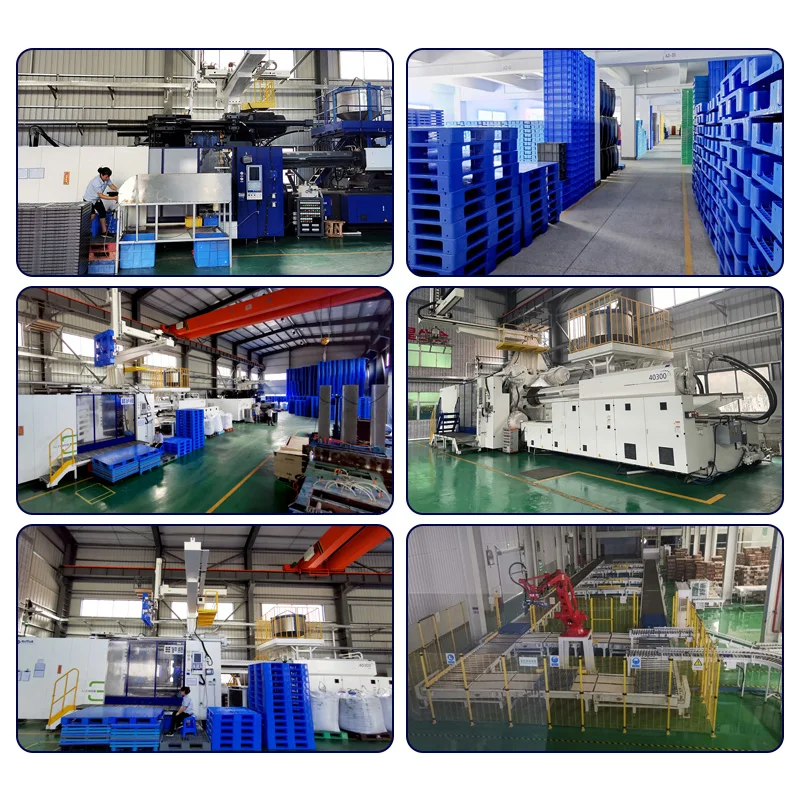 Slotted Top Conveyorable Manual Feed Nonstop Feeder Plastic Press Pallet for Automatic Machine