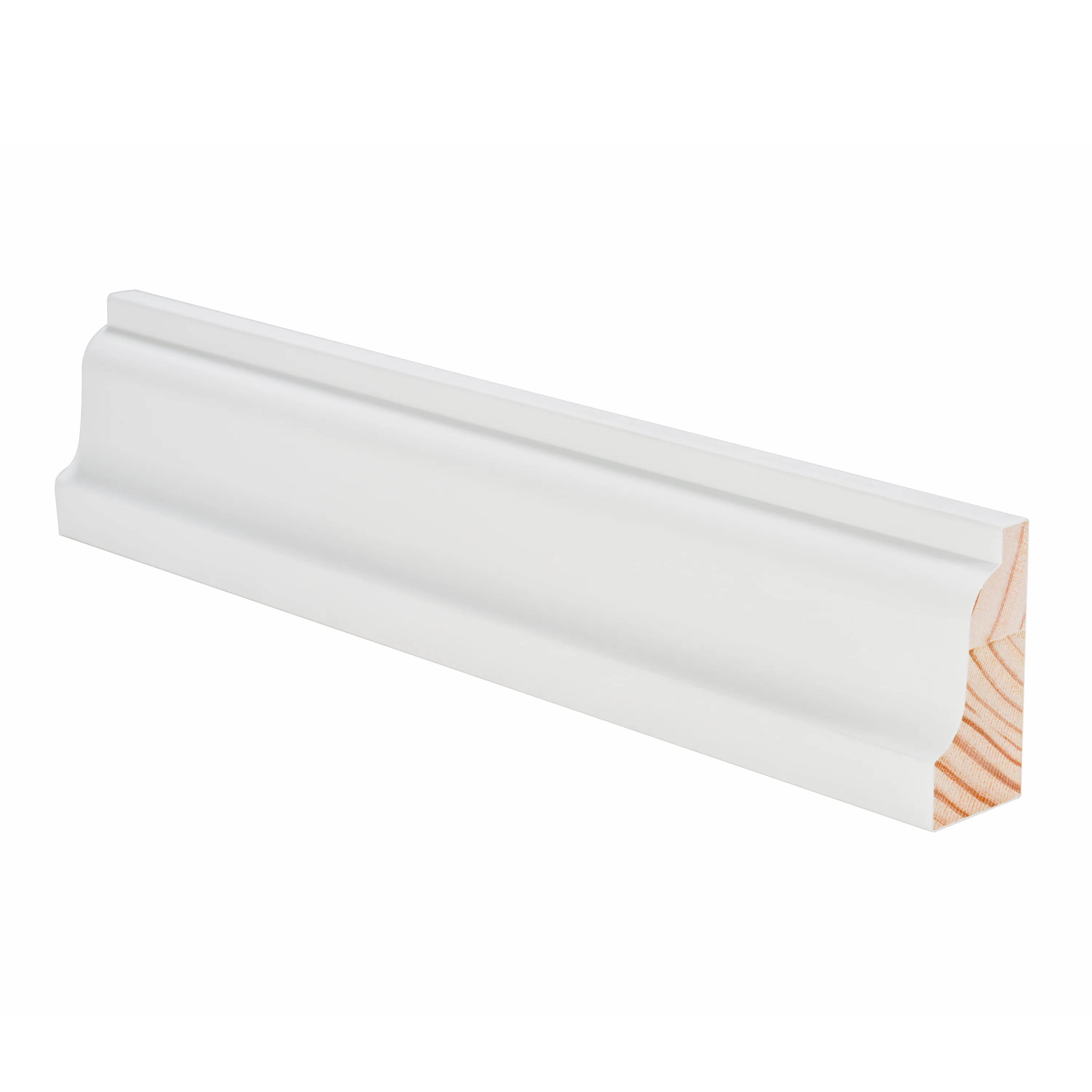 Modern Wall Skirting Moulding white Primed Finger Joint wood baseboard for Indoor Decoration Available in Wood MDF Pine LVL
