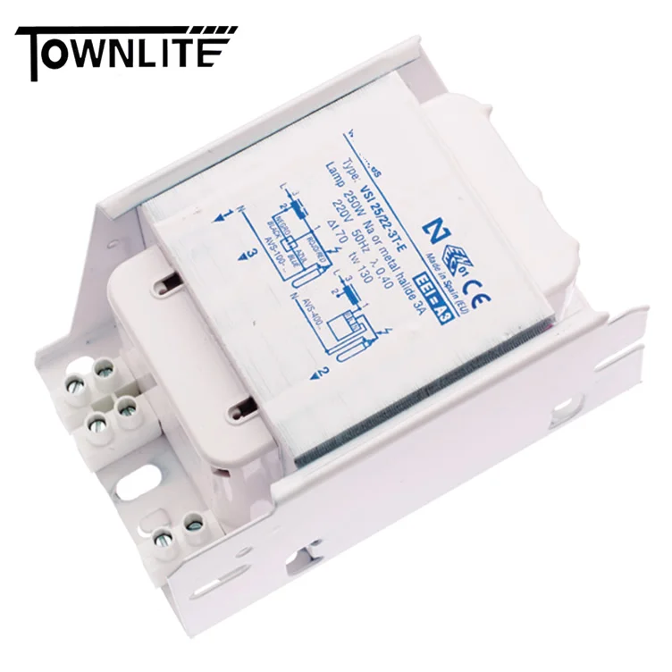 Wholesales Cooper wire ELT type hps ballast 250w Sodium ballast for hps bulb 250 watt