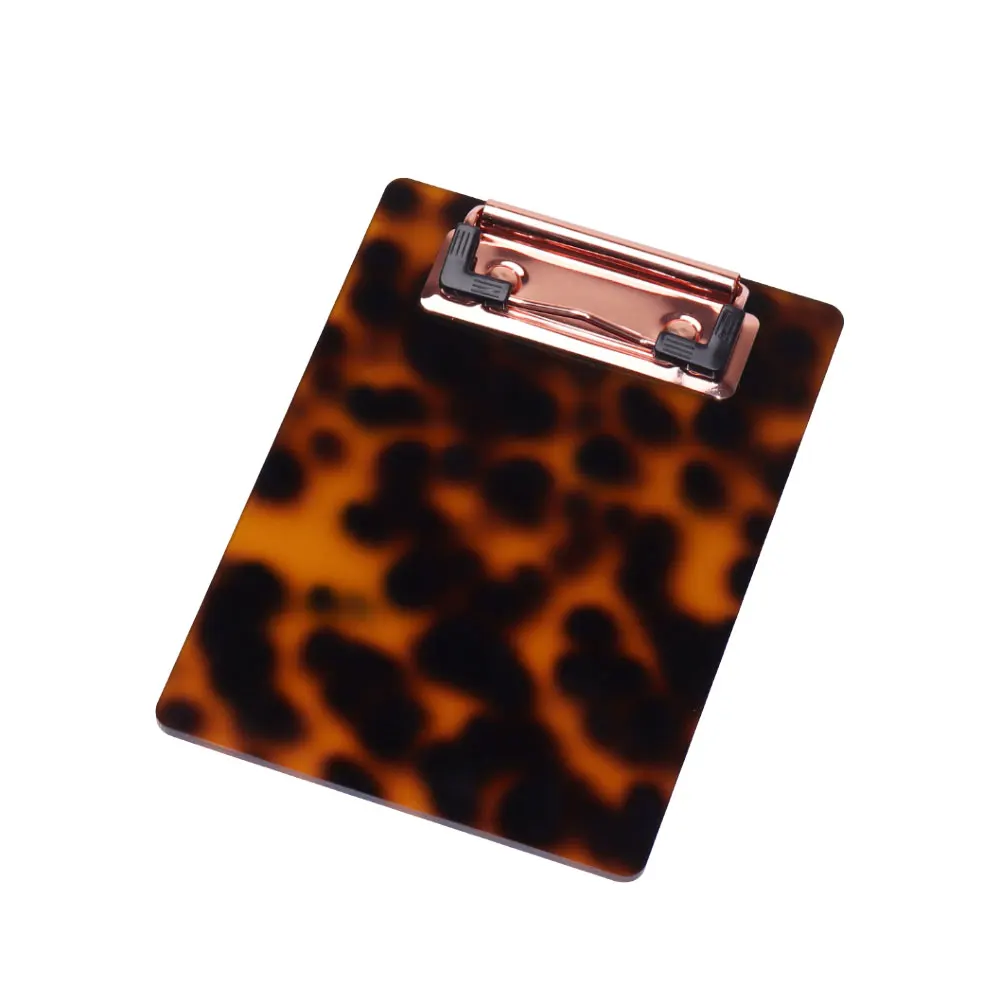 Office kitchen multipurpose menu folder a6 tortoise plastic clipboard