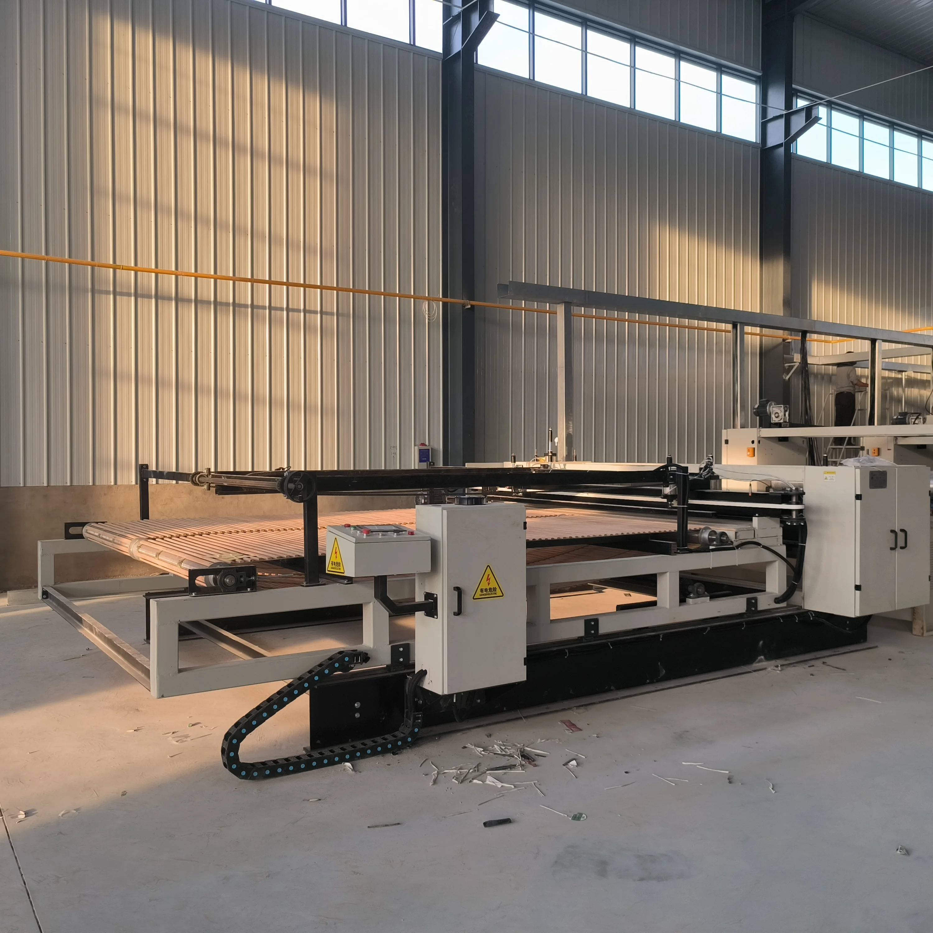 China high quality pet acoustic panel machine soundproof wall panels production line