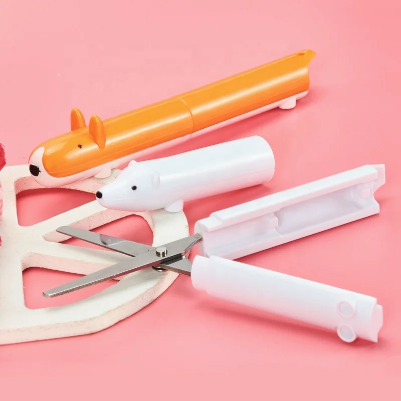 creative design student stainless steel safe craft scissors