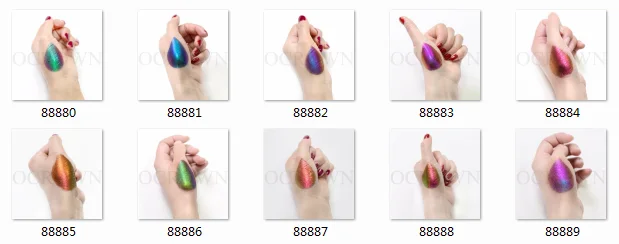 Chameleon Mica Pigment Eye shadow/Textile/Epoxy Resin pigments