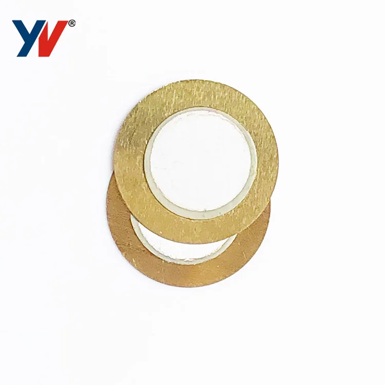 Diameter 20 mm 3.5khz round Piezo Ceramics Films Elements