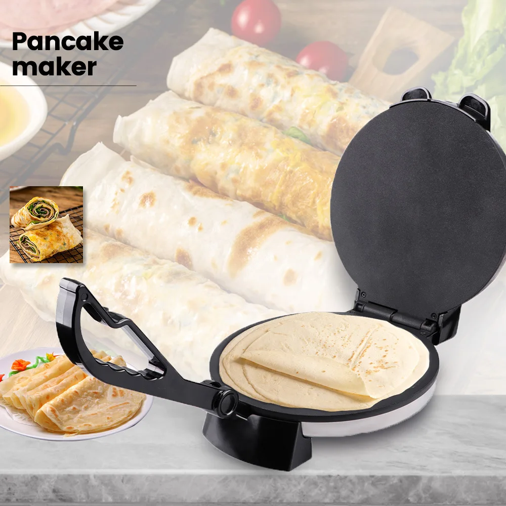 chapati tortilla making machine roti maker home Pan diameter: 26-28cm thin roti maker