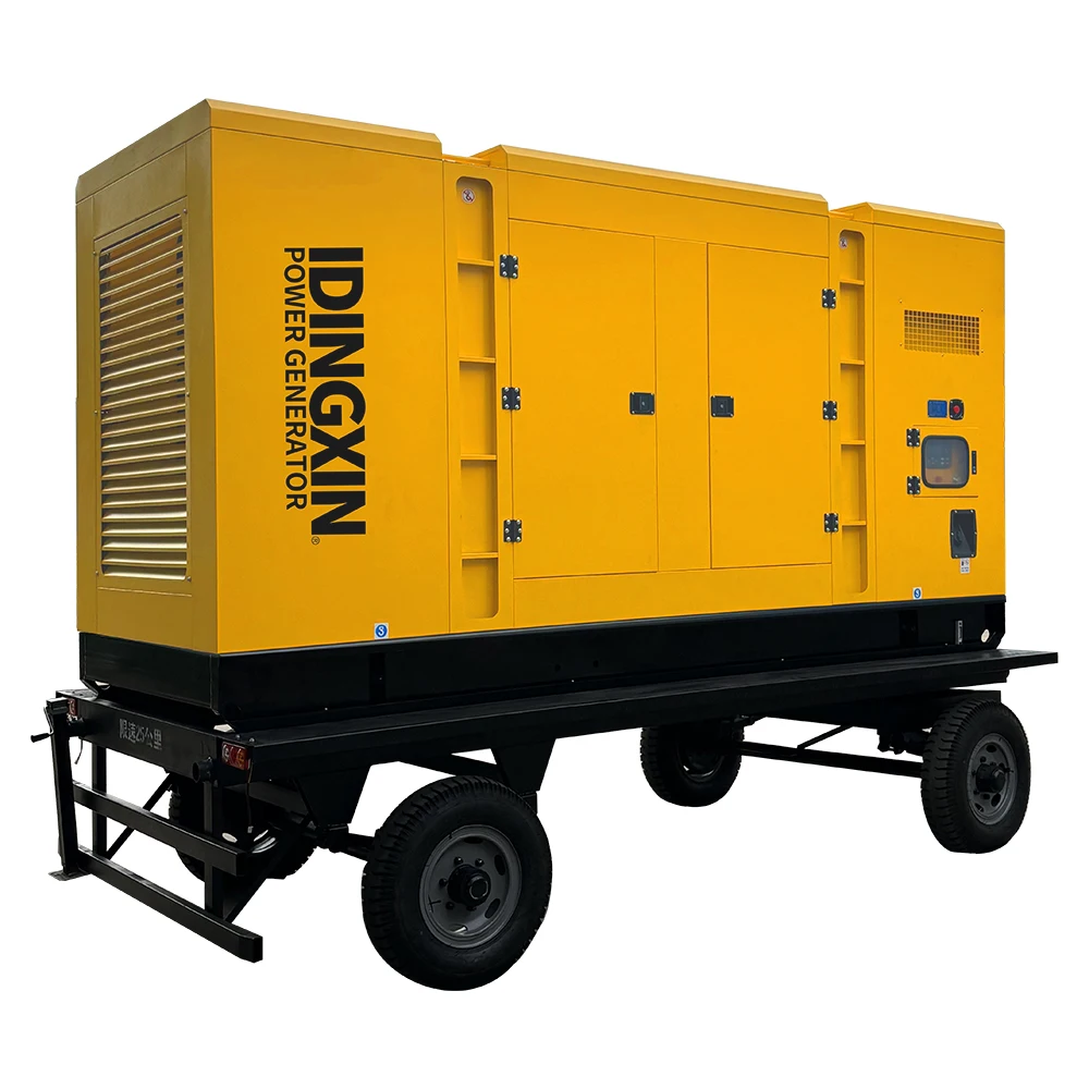 diesel generator set 50kva 60kva 80kva 100kva 120kva 200kw 400kw 500kva portable power generator silent