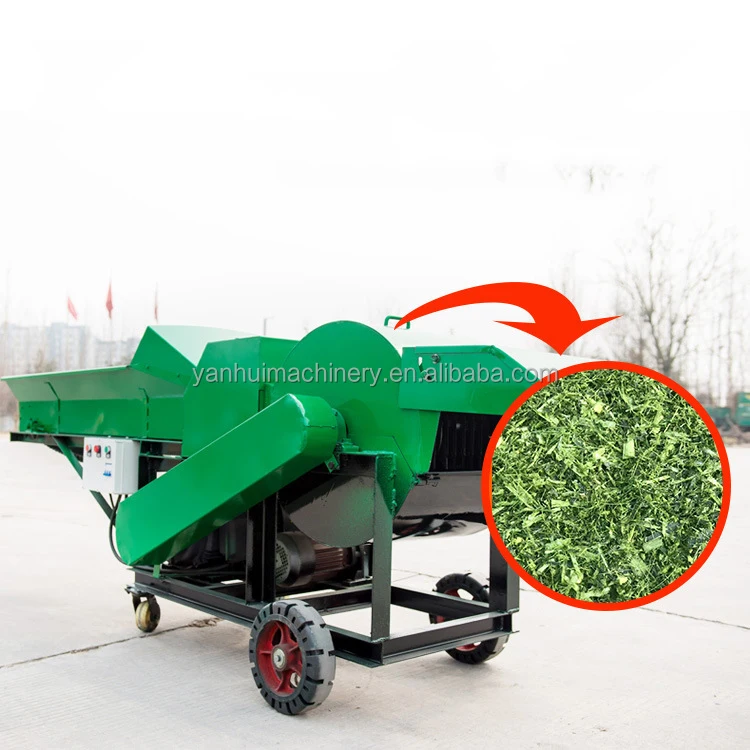 Silage chopper multifunctional mini chaff cutter straw kneedling machine chaff cutter machine