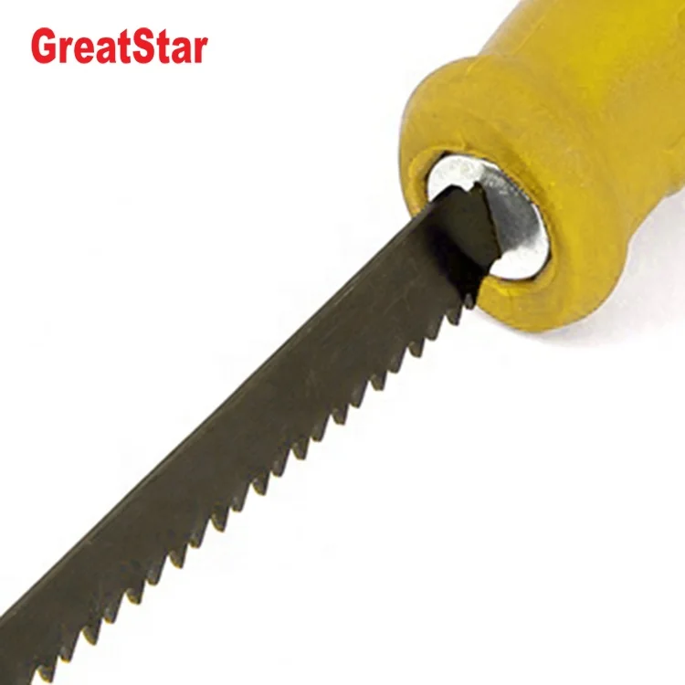6-inch/152mm Wallboard Saw / Jab Saw With Comfortable Handle Perfect For Drywall, Wood Or Plastic Cutting