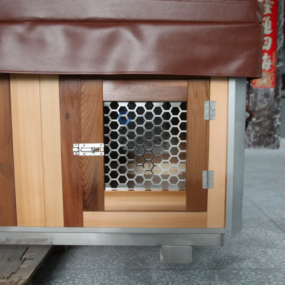 Outdoor Square Cold Plunge Tub With Chiller 1hp Recovery Chamber Wood Ice Bath Tub For Sports Recovery
