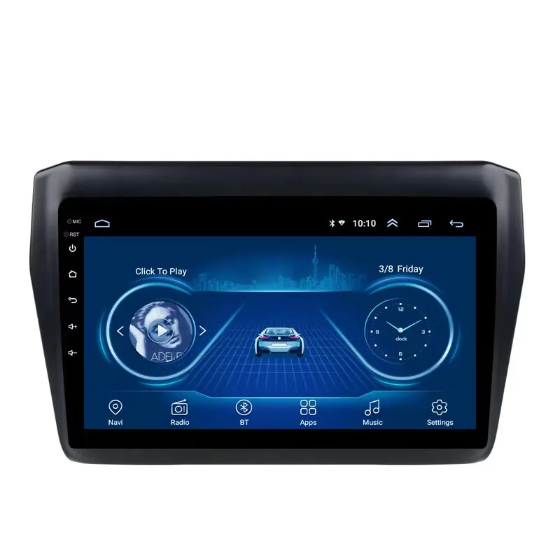 carplay Android 14 For Suzuki Swift 2017 2018 2019 Car DVD Player GPS Navigation Stereo Radio BT WIFI Car Radio android auto