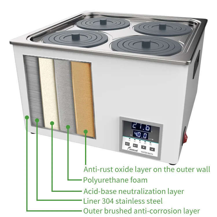 Laboratory Machine For Anti Dry Burning Heating Thermostatic Digital Water Bath