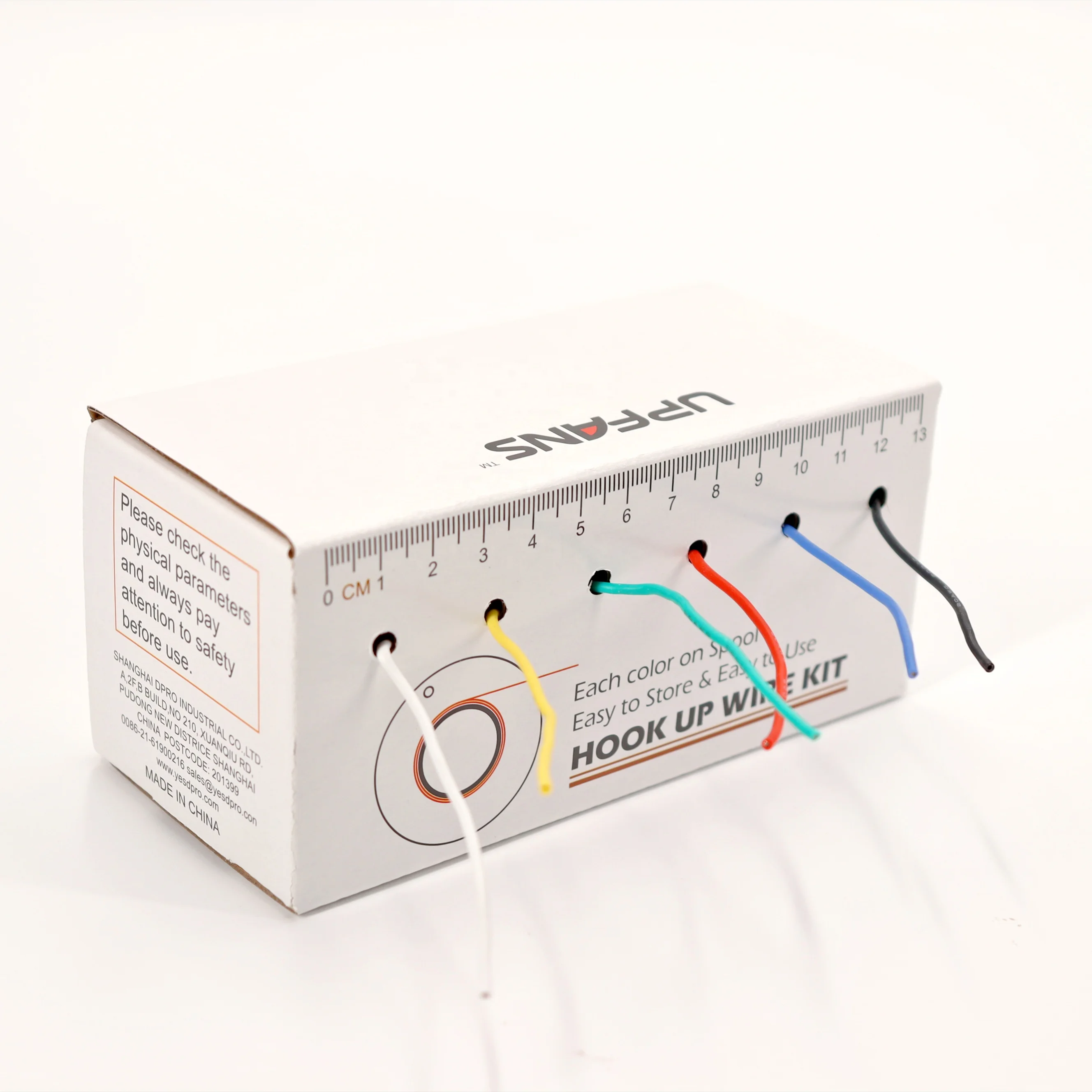 Набор медных проволок для соединения, обмоточный кабель 20AWG, перемычка, проволока с твердым сердечником, луженая медная обмоточная проволока, 5 цветов