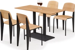 Modern skincare shop molded wholesaler chairs plywood seating components high silber industrial chair table restaurant furniture