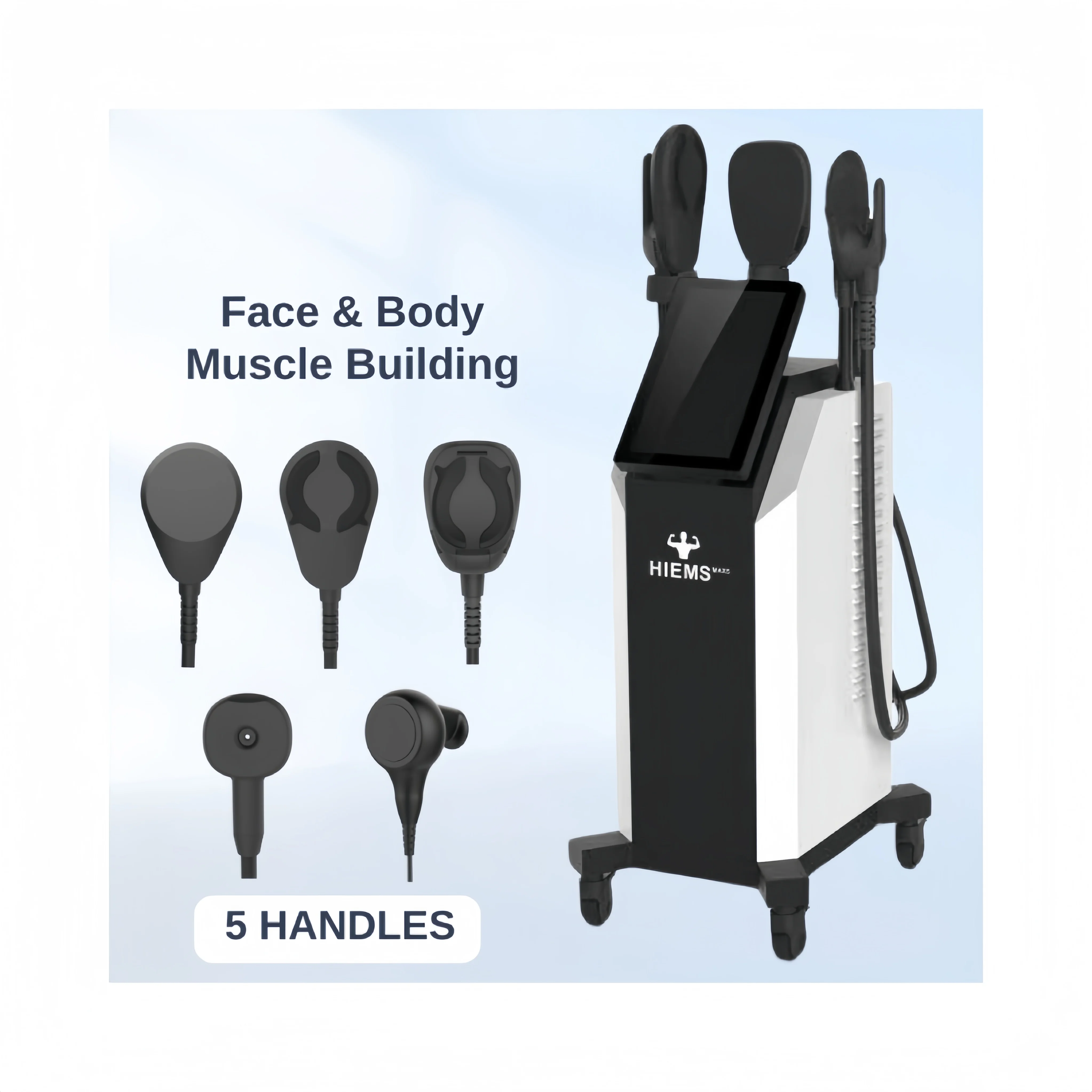 Beco News Vertical 5-handle Hilfes weight loss products Ems Muscle Stimulation Anti-wrinkle Fat Removal Beauty Machine for home