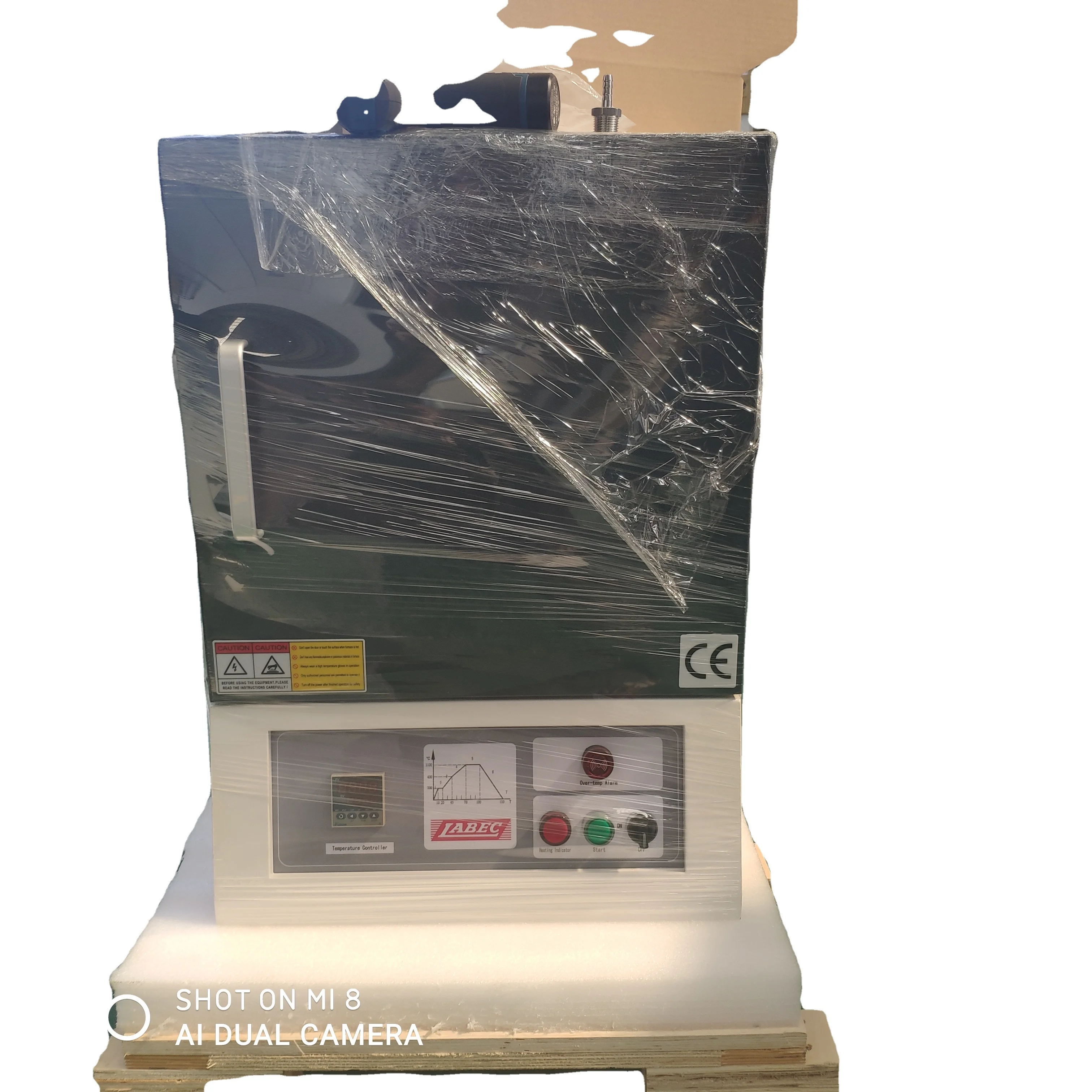 High temperature laboratory muffle tempering glass melting furnace