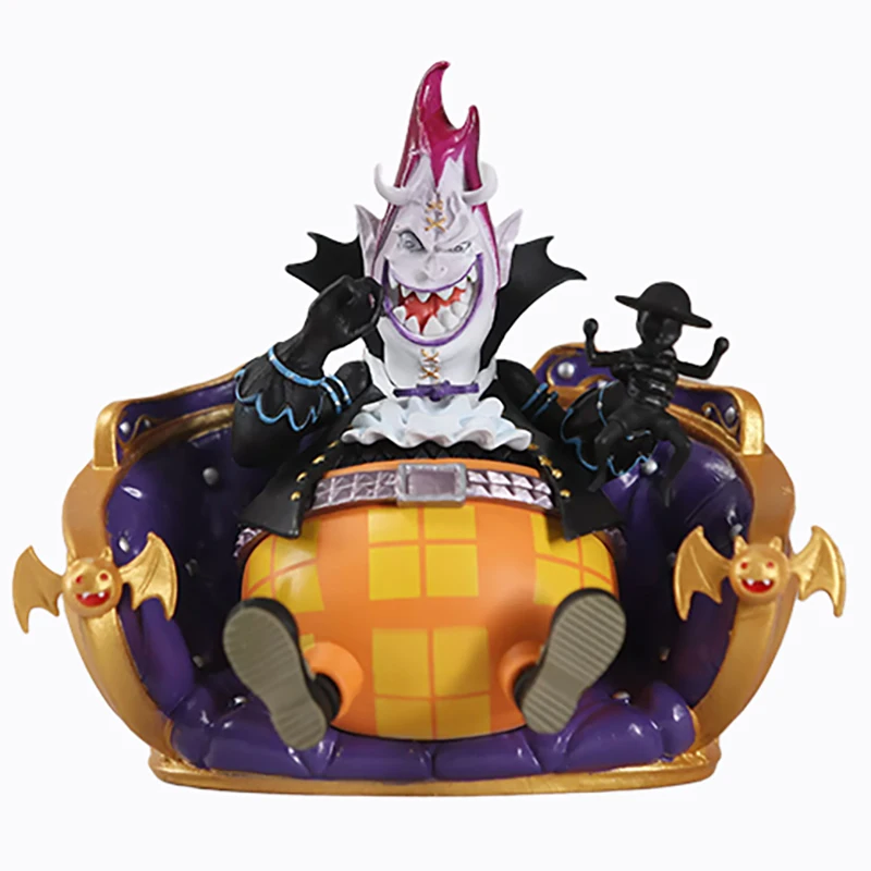 One Piece Anime Figures Gekko Moria Sitting Posture PVC Action Figure Collections Model Dolls Toys Kids Gifts