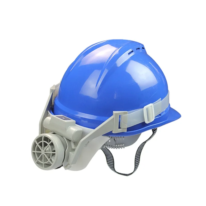 Customizable summer worker safety construction site fan cooling helmet air conditioning fan helmet