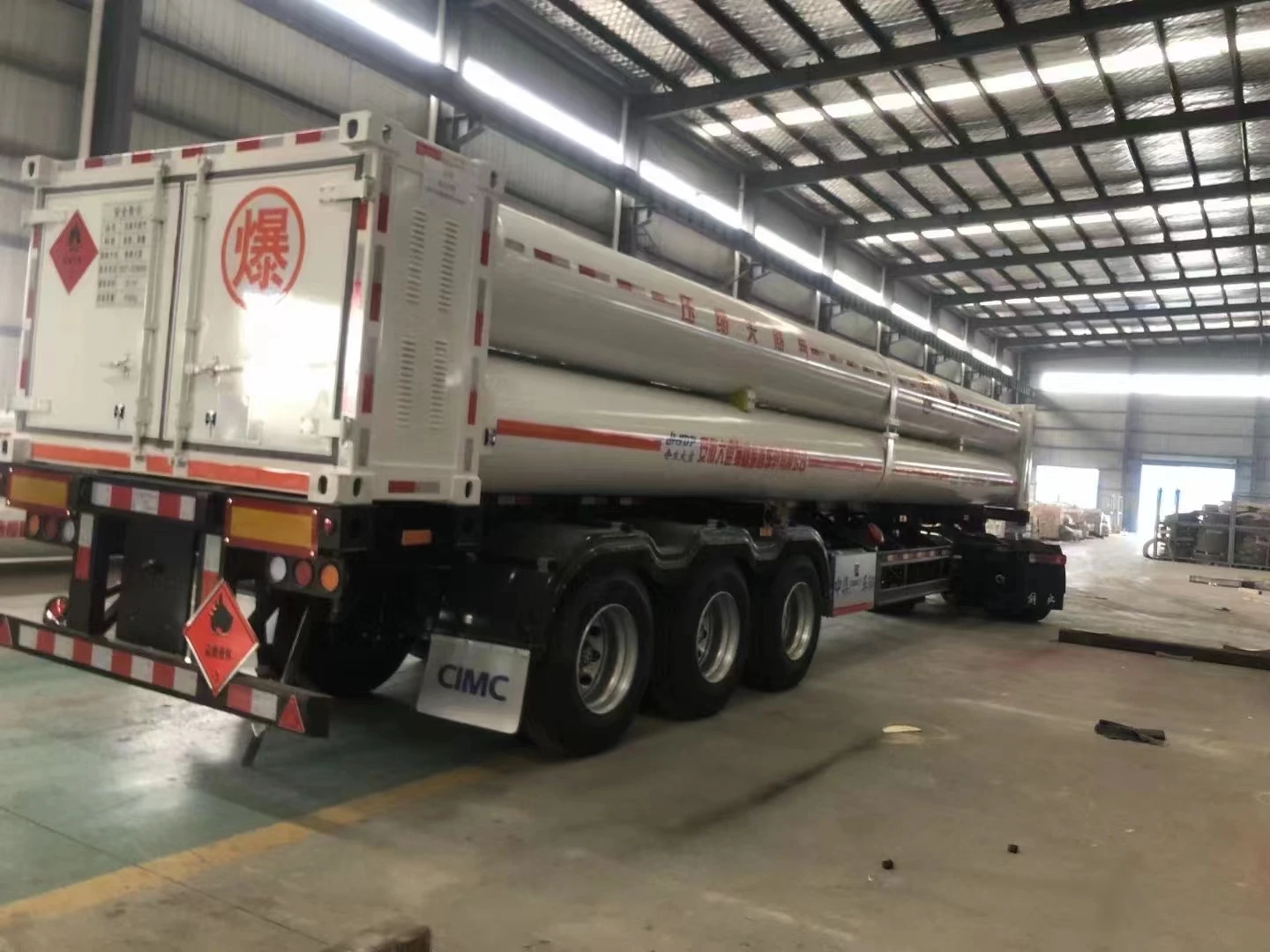 GSX06-4184-CNG-20 Factory Price High Pressure 25.1m3 CNG Long Tube Container 42Ft Bundle Tube Skid Container