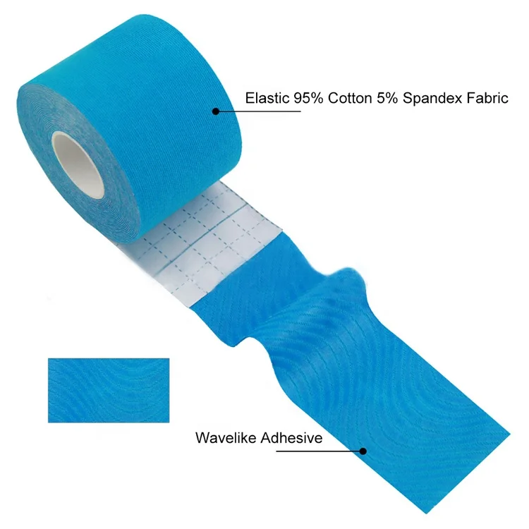 Medical Hypoallergenic Adhesive Kinesio Tape with CE logo