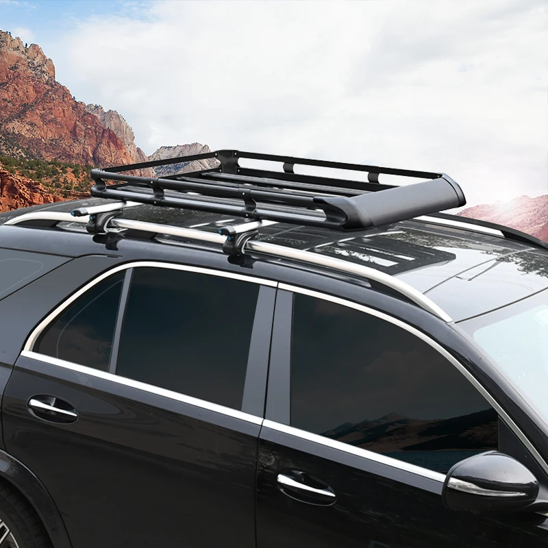 Hot Selling Universal Aluminum Roof Rack Cross Bar 4x4 Roof Rack Basket For Car Roof Rack