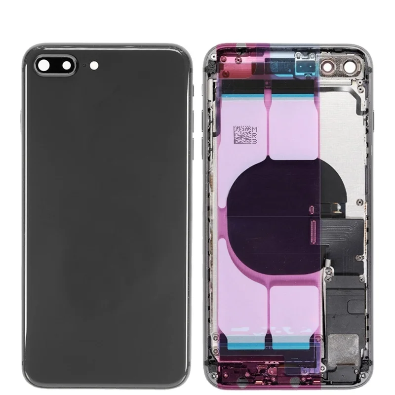 GZM-parts Mobile phone 8 plus battery door full assembly For iPhone 8 plus back cover full assembly
