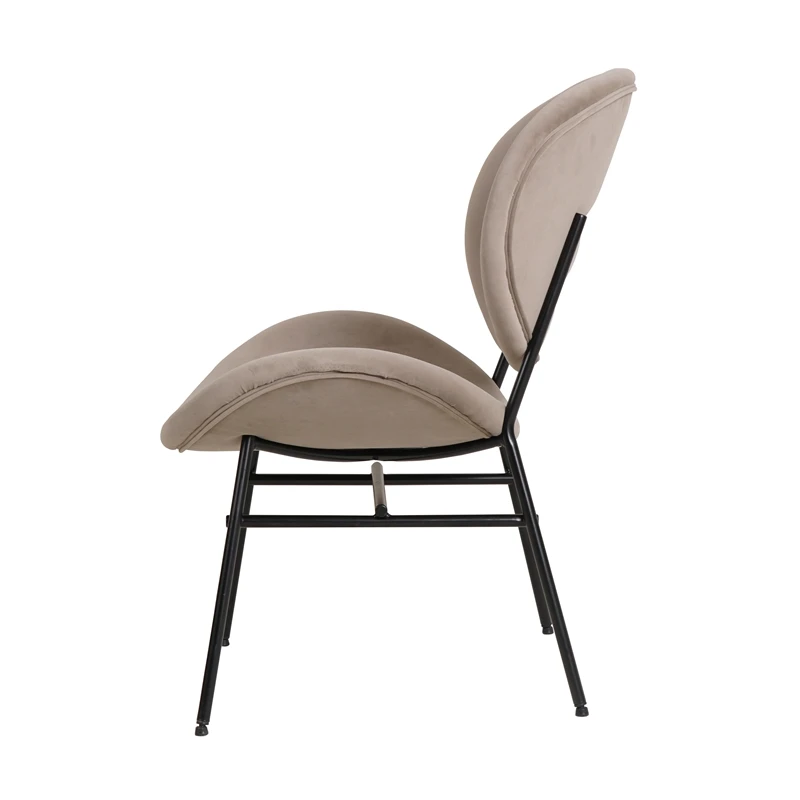 Professional Manufacture Cheap Room Fabric Living Room Chair With metal Legs