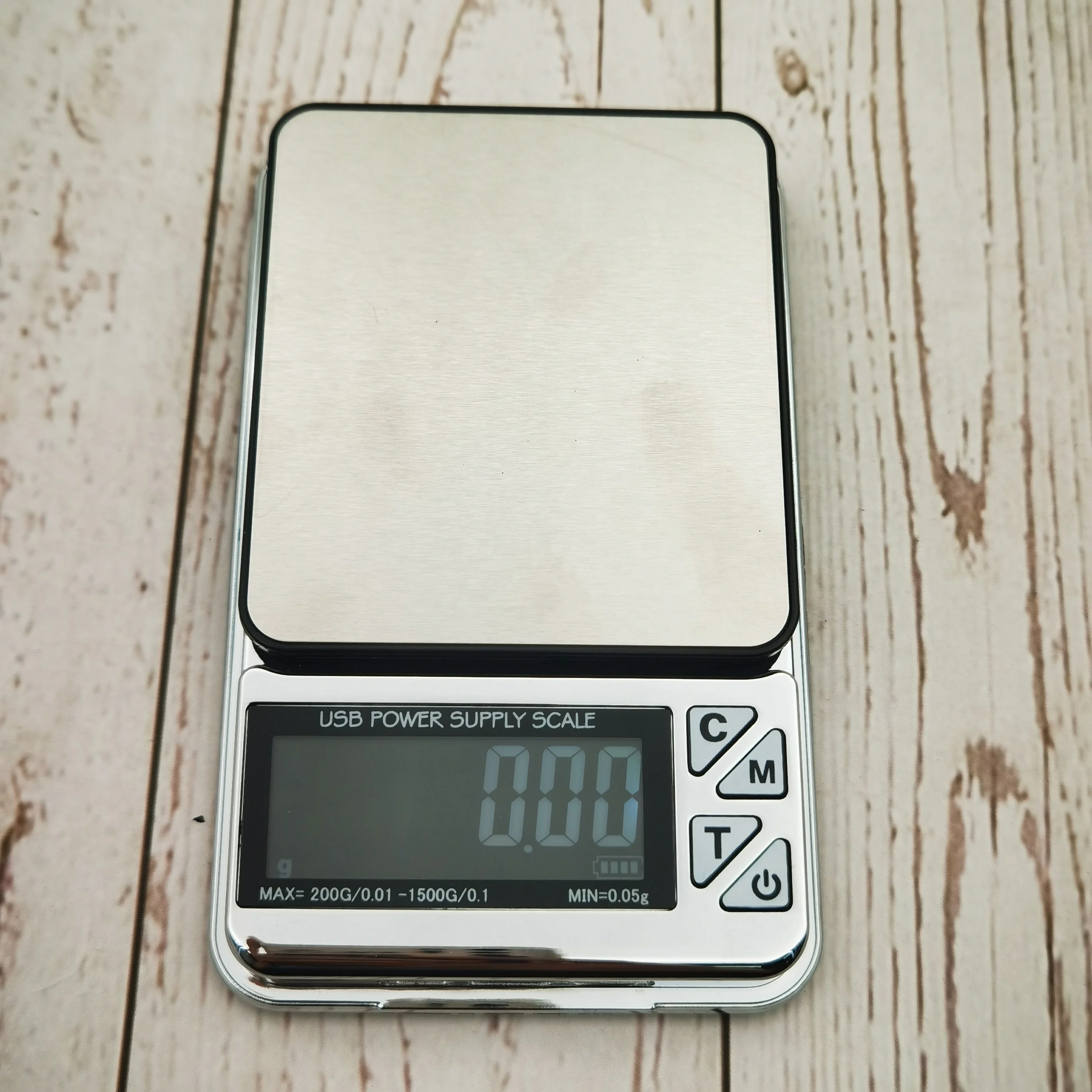 USB Power Supply 0.1g 0.01g electronic balance 200g 500g 1kg electronic jewelry scale Double range jewelry pocket scale