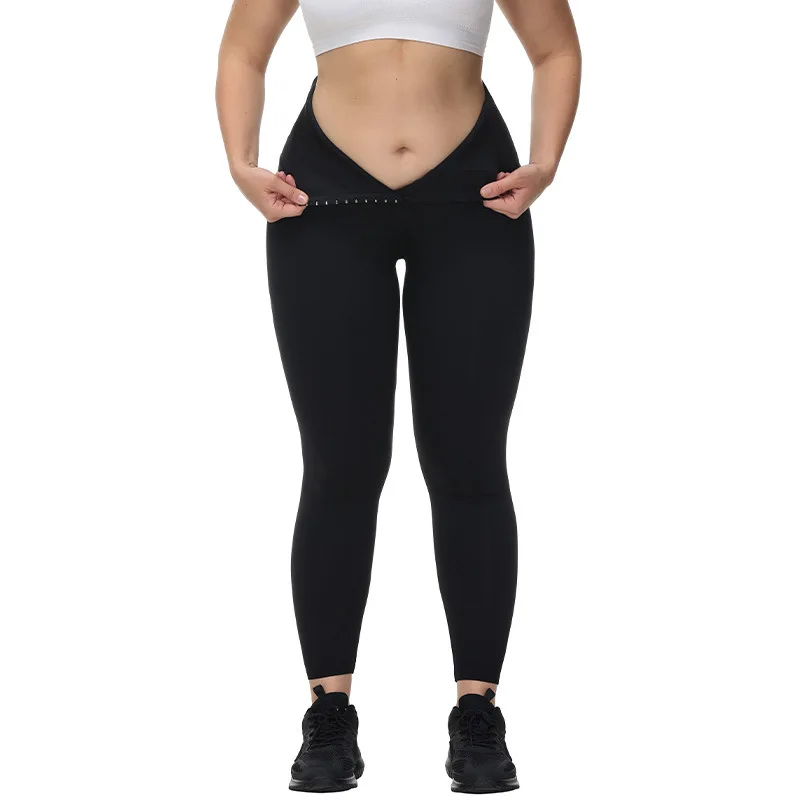 Custom Women 3 Buckles High Waist Plus Size Bodysuit Shaper Slimming Tummy Control Booty Lifting Compression Biker Shorts