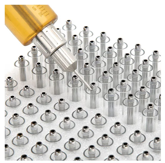 
2019 Handheld Portable Semi Automatic Filling Gun Cbd Oil Vaporizer Wax Vape Pen 510 Cartridge Filling Machine 